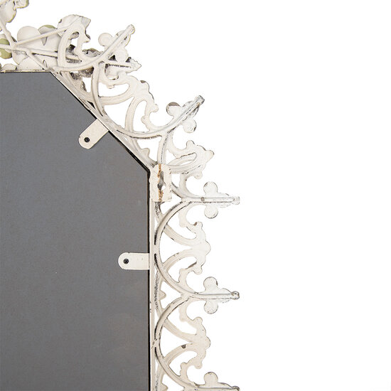 Clayre & Eef | Wandspiegel Grijs Beige 63x3x93 cm | 52S302