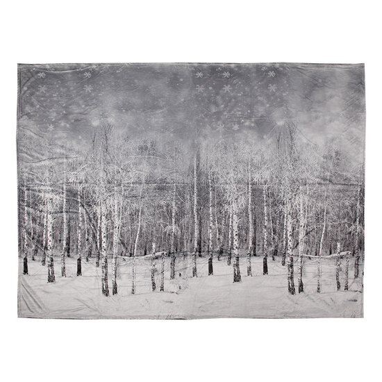 Clayre & Eef | Plaid Grijs 130x170 cm | TIS60