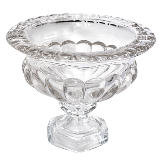Clayre & Eef | Schaal Glas Transparant ø 25x21 cm | 6GL4413