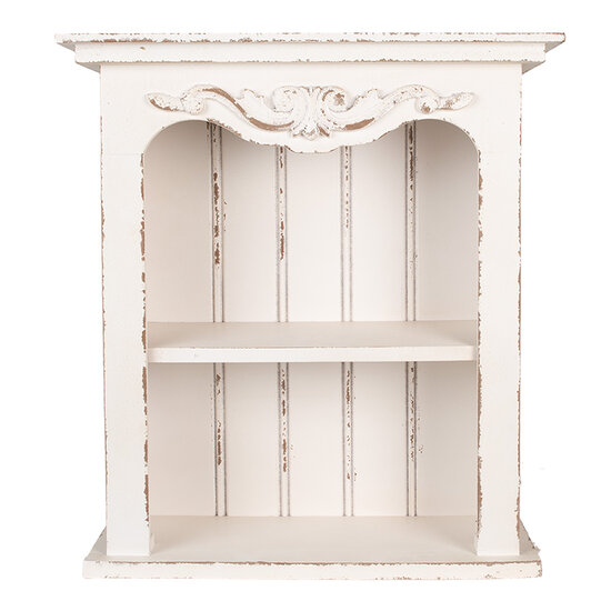 Clayre & Eef | Wandrek Wit 51x20x56 cm | 6H2306