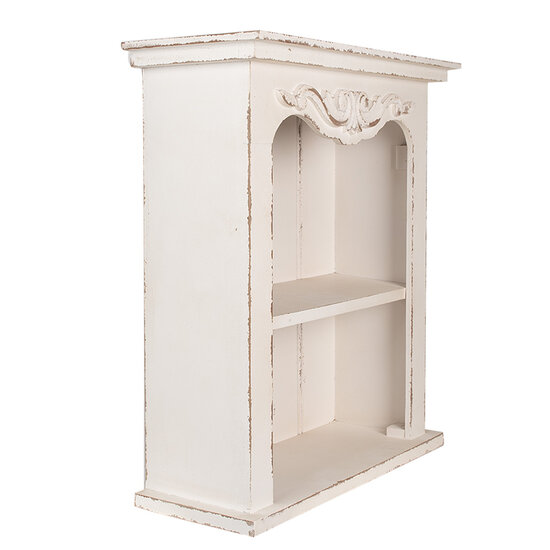 Clayre & Eef | Wandrek Wit 51x20x56 cm | 6H2306