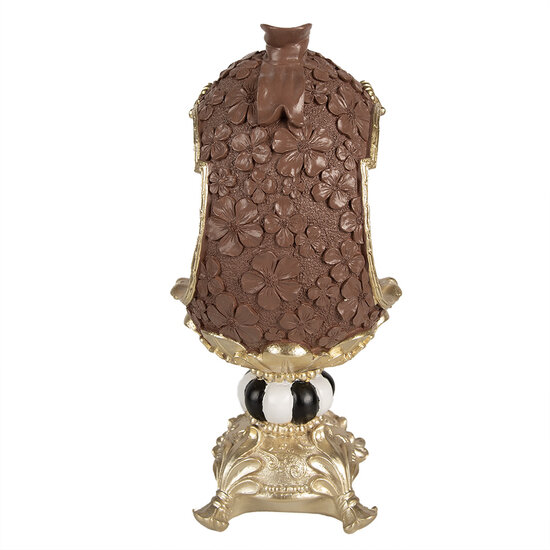 Clayre &amp; Eef   | Decoratie konijn in ei Bruin 16x14x30 cm | 6PR4099