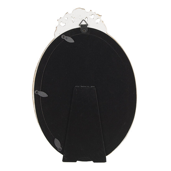 Clayre &amp; Eef   | Fotolijst Wit 16x2x23 cm / 13x18 cm | 2F1061