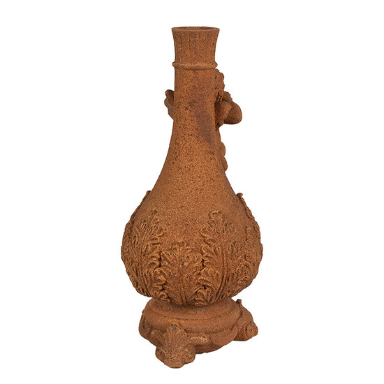 Clayre & Eef | Kandelaar Engel Bruin 10x10x23 cm | 6PR4068