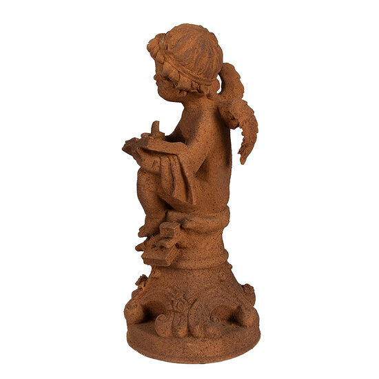 Clayre & Eef | Decoratie engel Bruin 16x16x36 cm | 6PR4071