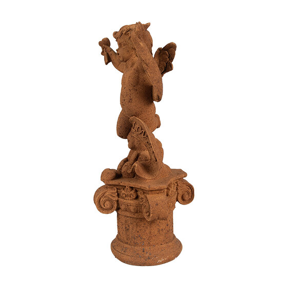 Clayre & Eef | Decoratie engel Bruin 13x13x30 cm | 6PR4075