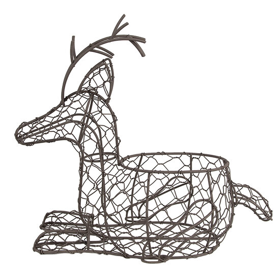 Clayre & Eef | Mand Rendier Bruin 31x17x27 cm | 6Y5486