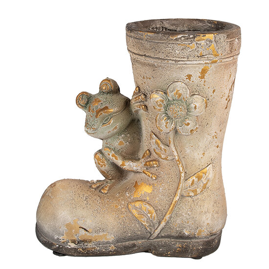 Clayre & Eef | Bloempot Binnen Bruin 26x15x30 cm | 6MG0036