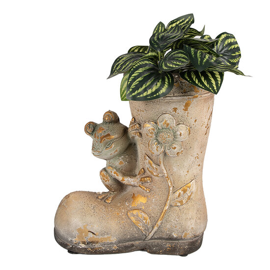Clayre & Eef | Bloempot Binnen Bruin 26x15x30 cm | 6MG0036