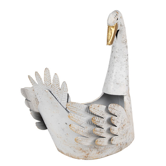 Clayre & Eef | Planthouder Wit 44x26x43 cm | 6Y5513
