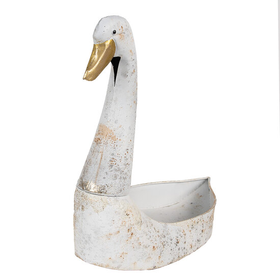 Clayre & Eef | Planthouder Wit 40x21x40 cm | 6Y5514