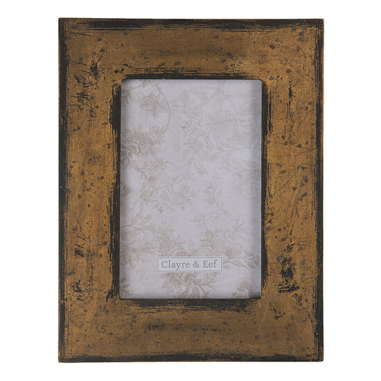 Clayre & Eef | Fotolijst Bruin 17x1x22 cm / 10x15 cm | 2F0679