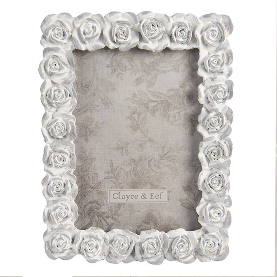 Clayre & Eef | Fotolijst Grijs 15x2x20 cm / 12x16 cm | 2F0812