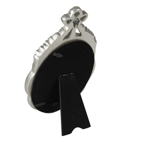 Clayre & Eef | Fotolijst Zilverkleurig 14x2x24 cm / 10x15 cm | 2F0901