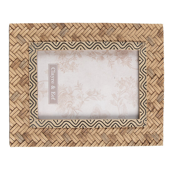 Clayre & Eef | Fotolijst Bruin 16x2x21 cm / 10x15 cm | 2F0944