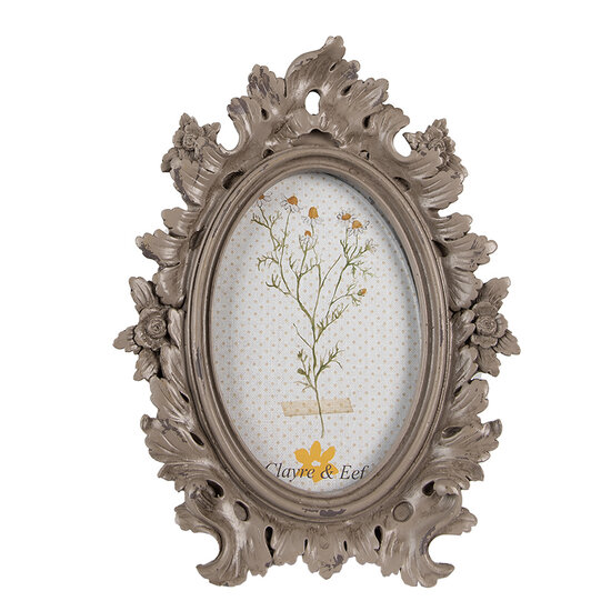Clayre & Eef | Fotolijst Bruin 18x3x24 cm / 10x15 cm | 2F0987