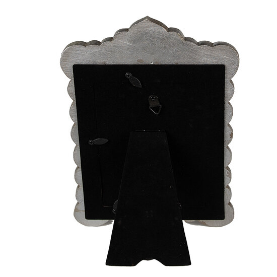Clayre & Eef | Fotolijst Zilverkleurig 17x1x25 cm / 10x15 cm | 2F1033