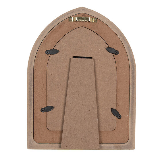 Clayre & Eef | Fotolijst Bruin Beige 16x2x21 cm / 10x15 cm | 2F1080
