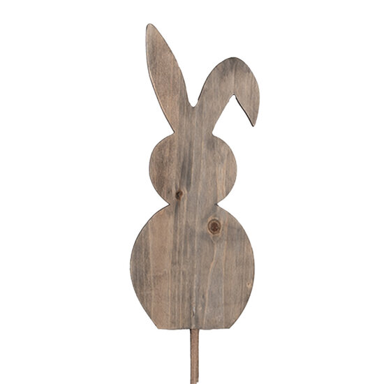 Clayre & Eef | Plantensteker konijn Bruin 15x1x100 cm | 5H0683