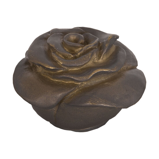 Clayre & Eef | Knop voor lampenkap roos Bruin ø 4x3 cm | 5LL-5739