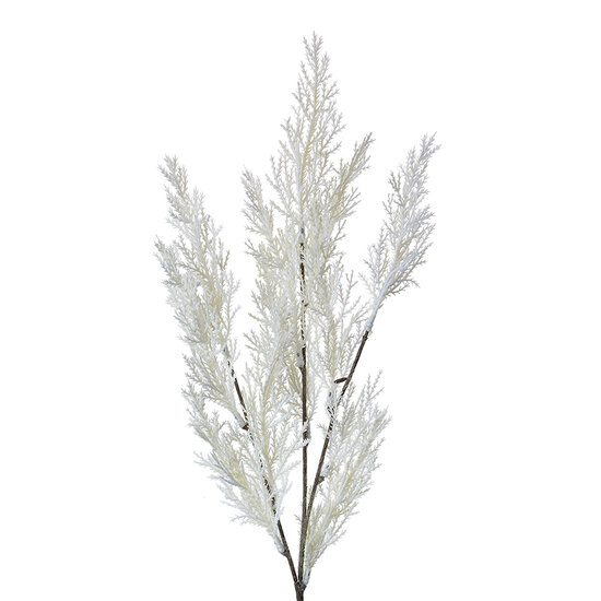 Clayre & Eef | Decoratie tak Wit 8x8x75 cm | 5PL0054
