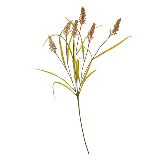 Clayre & Eef | Kunstbloem Beige Groen 15x5x85 cm | 5PL0064