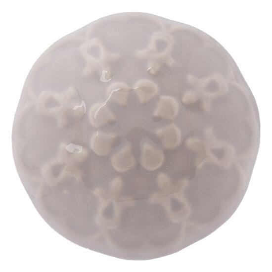 Clayre & Eef | Deurknop Beige ø 4x4 cm | 63820