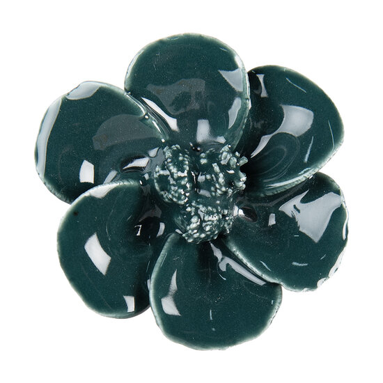 Clayre & Eef | Deurknop Groen ø 6x3 cm | 64279