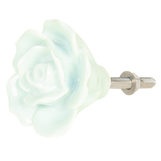 Clayre & Eef | Deurknop Groen ø 6x3 cm | 64280