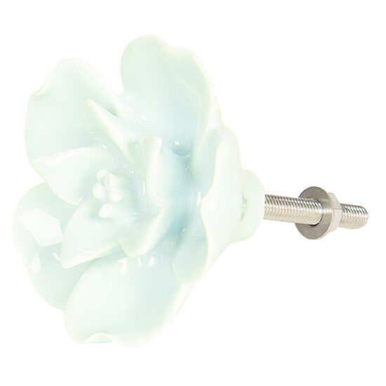 Clayre & Eef | Deurknop Groen ø 6x3 cm | 64281