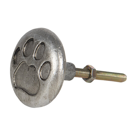 Clayre & Eef | Deurknop Zilverkleurig ø 4x3 cm / S3 cm | 64684