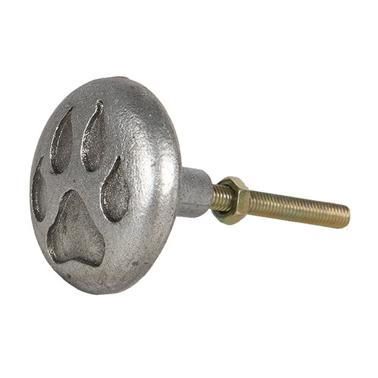 Clayre & Eef | Deurknop Zilverkleurig ø 4x3 cm / S3 cm | 64685