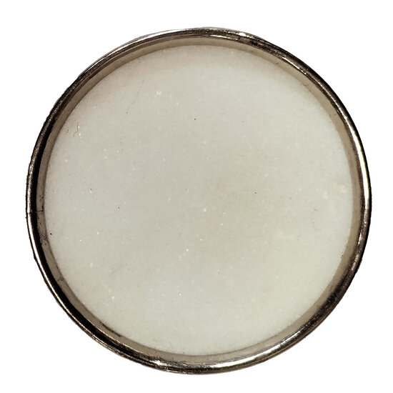 Clayre & Eef | Deurknop Wit ø 4x2 cm / S3 cm | 64697