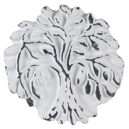 Clayre & Eef | Deurknop Wit ø 4x3 cm / S3 cm | 64892