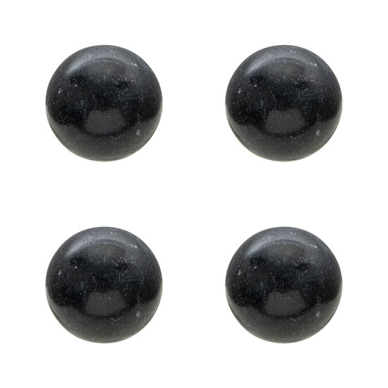 Clayre & Eef | Deurknop Zwart ø 3x3 cm / S4 cm | 64979