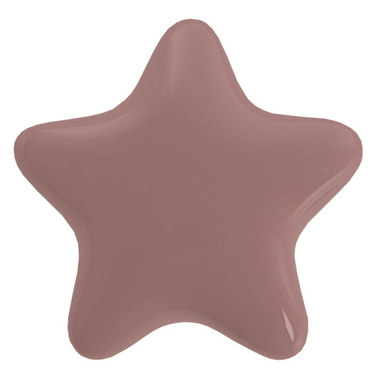 Clayre & Eef | Deurknop set van 4 Roze ø 4x3/6 cm | 65295
