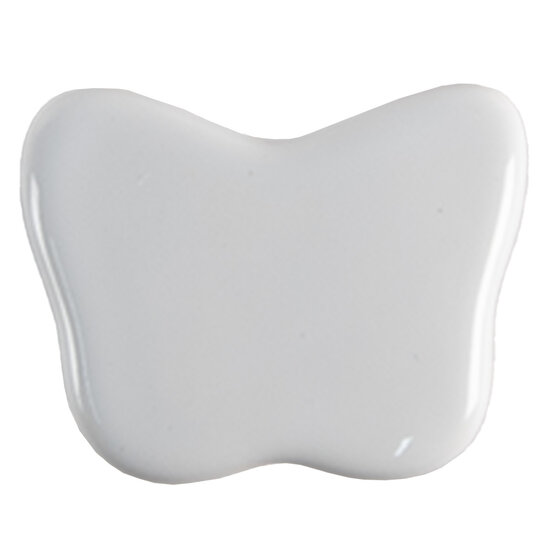 Clayre & Eef | Deurknop set van 4 Wit ø 4x3/6 cm | 65300