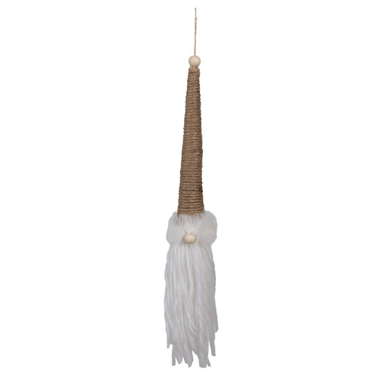 Clayre & Eef | Decoratie hanger Kabouter Bruin 6x6x48 cm | 65614