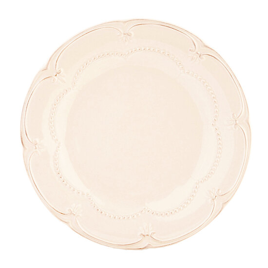 Clayre & Eef | Servies Ontbijtbord Beige ø 21x2 cm | 6CE0261
