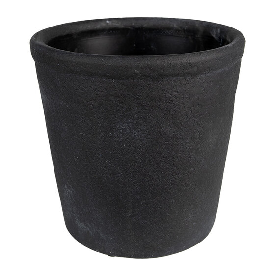Clayre & Eef | Bloempot Binnen Grijs ø 16x16 cm | 6CE1579L