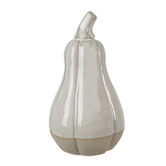 Clayre & Eef | Decoratie Pompoen Beige ø 11x18 cm | 6CE1594L