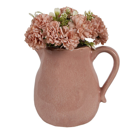 Clayre &amp; Eef   | Decoratieve Schenkkan Roze 17x13x15 cm | 6CE1713P