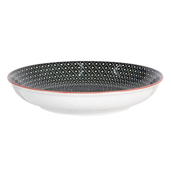 Clayre & Eef | Soepbord Zwart ø 20x4 cm / 450 ml | 6CEBO0050