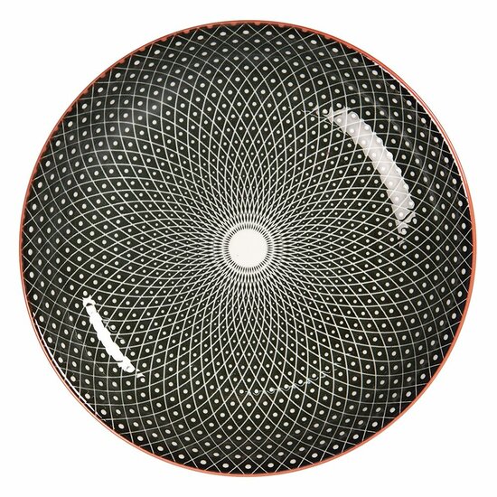 Clayre & Eef | Soepbord Zwart ø 20x4 cm / 450 ml | 6CEBO0050