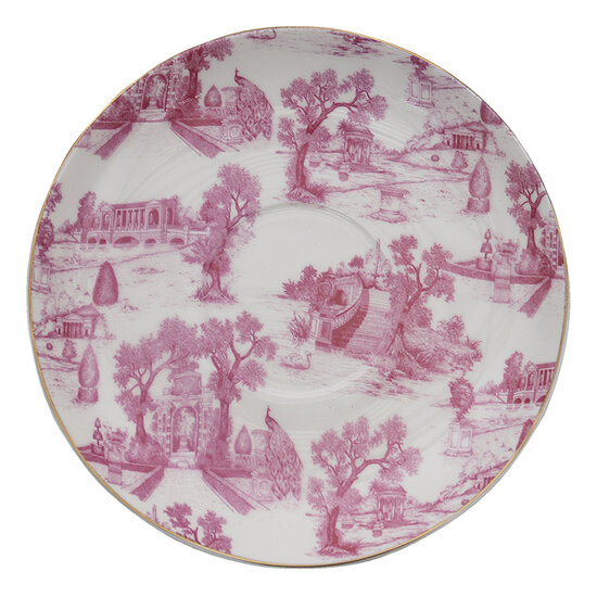 Clayre &amp; Eef   | Roze 12x10x6 cm / &oslash; 15x2 cm / 250 ml | 6CEKS0001P