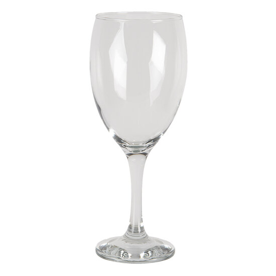 Clayre & Eef | Wijnglas Transparant ø 9x23 cm / 530 ml | 6GL3424