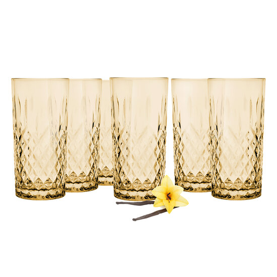 Clayre & Eef | Waterglas Bruin 280 ml | 6GL3469