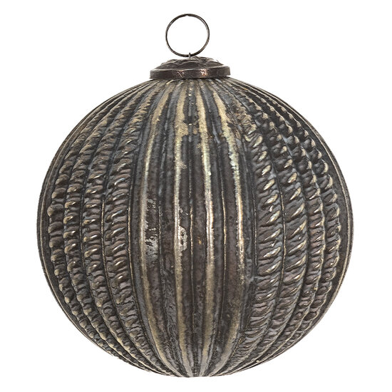 Clayre & Eef | Kerstbal Bruin ø 15x15 cm | 6GL3696