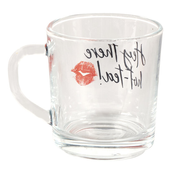 Clayre & Eef | Theeglas Transparant 11x8x9 cm / 200 ml | 6GL4249