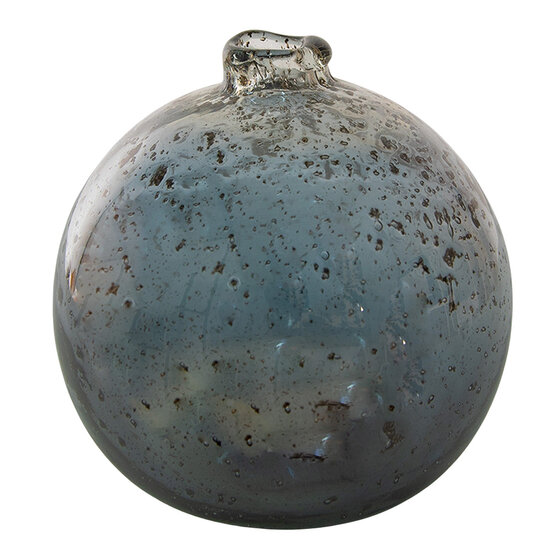 Clayre & Eef | Vazen Glas Grijs ø 13x13 cm | 6GL4287